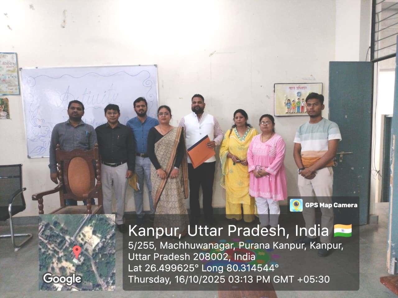 Two in-house activities – D.I.Y. and Rangoli Making – were organized in the B.B.A. Department of VSSD College,Kanpur on 16.10.2025.