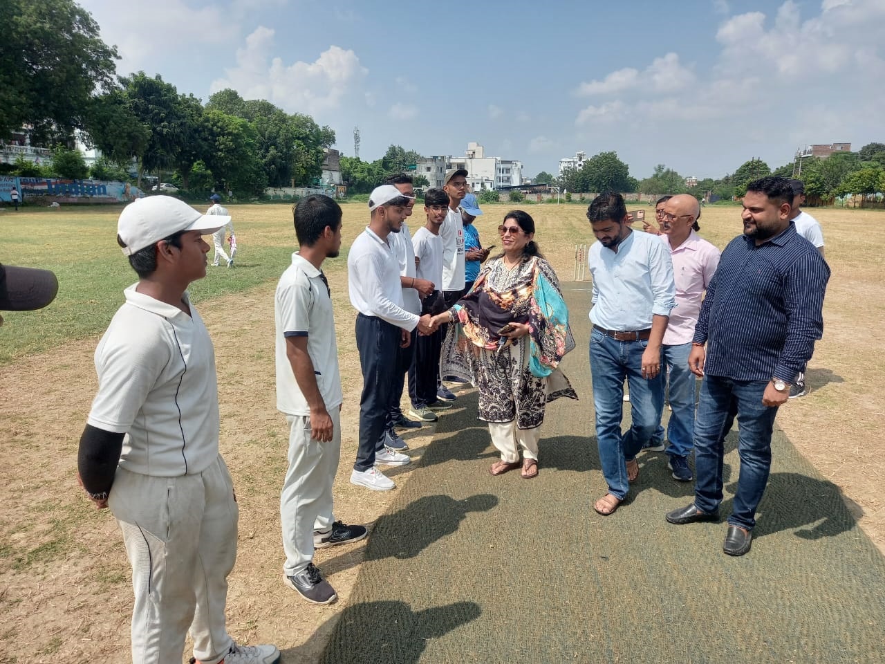 VSSD College Inaugurates Cricket Ground, Plans Coaching Programs on 29.09.2025.